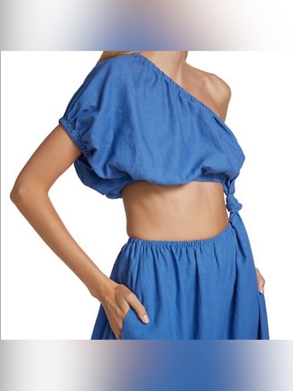 FARM Rio One-Shoulder Maxi Dress - Picture 3 of 7